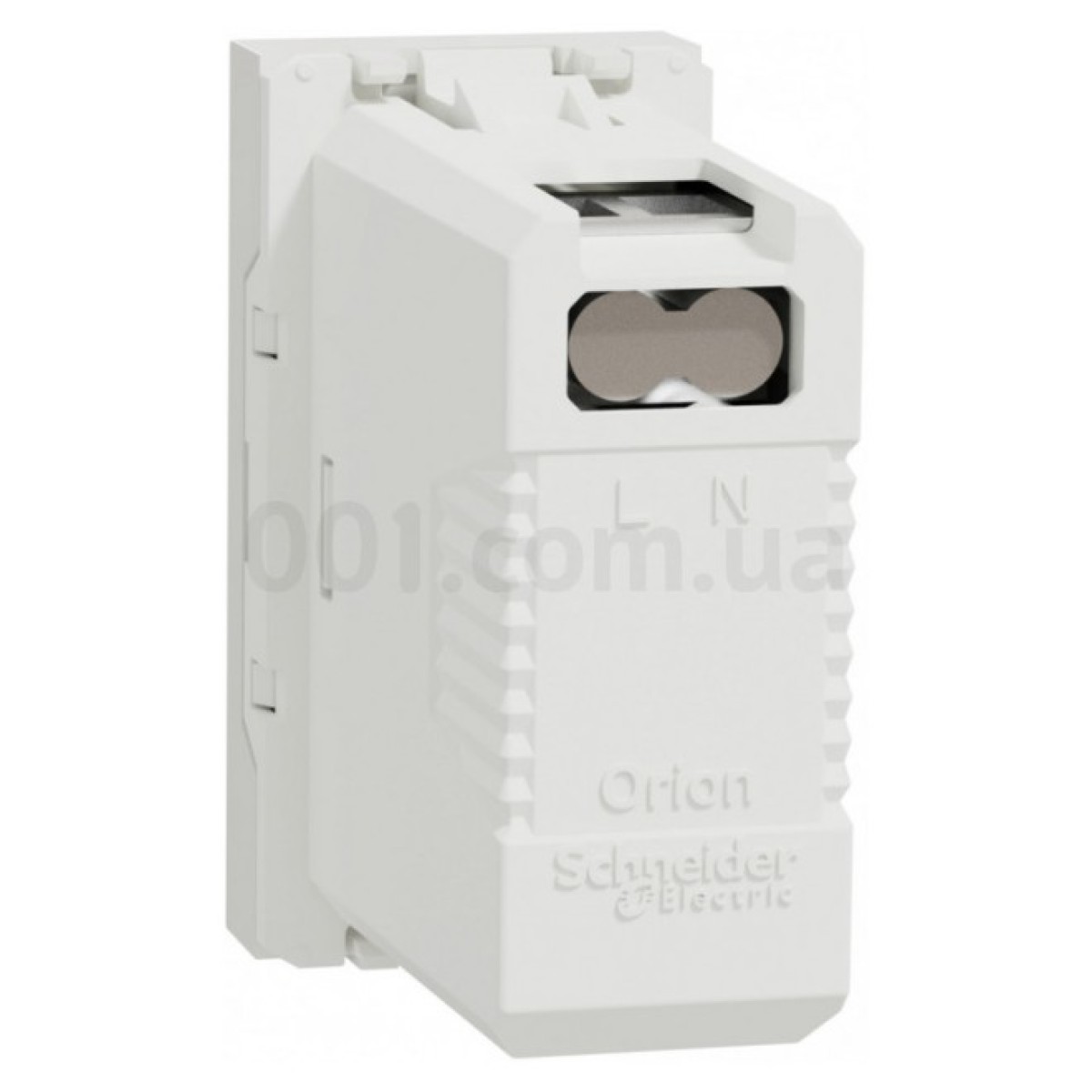 Розетка USB 3.0 одинарная тип A (1 модуль) Unica New белая, Schneider Electric 98_98.jpg - фото 6