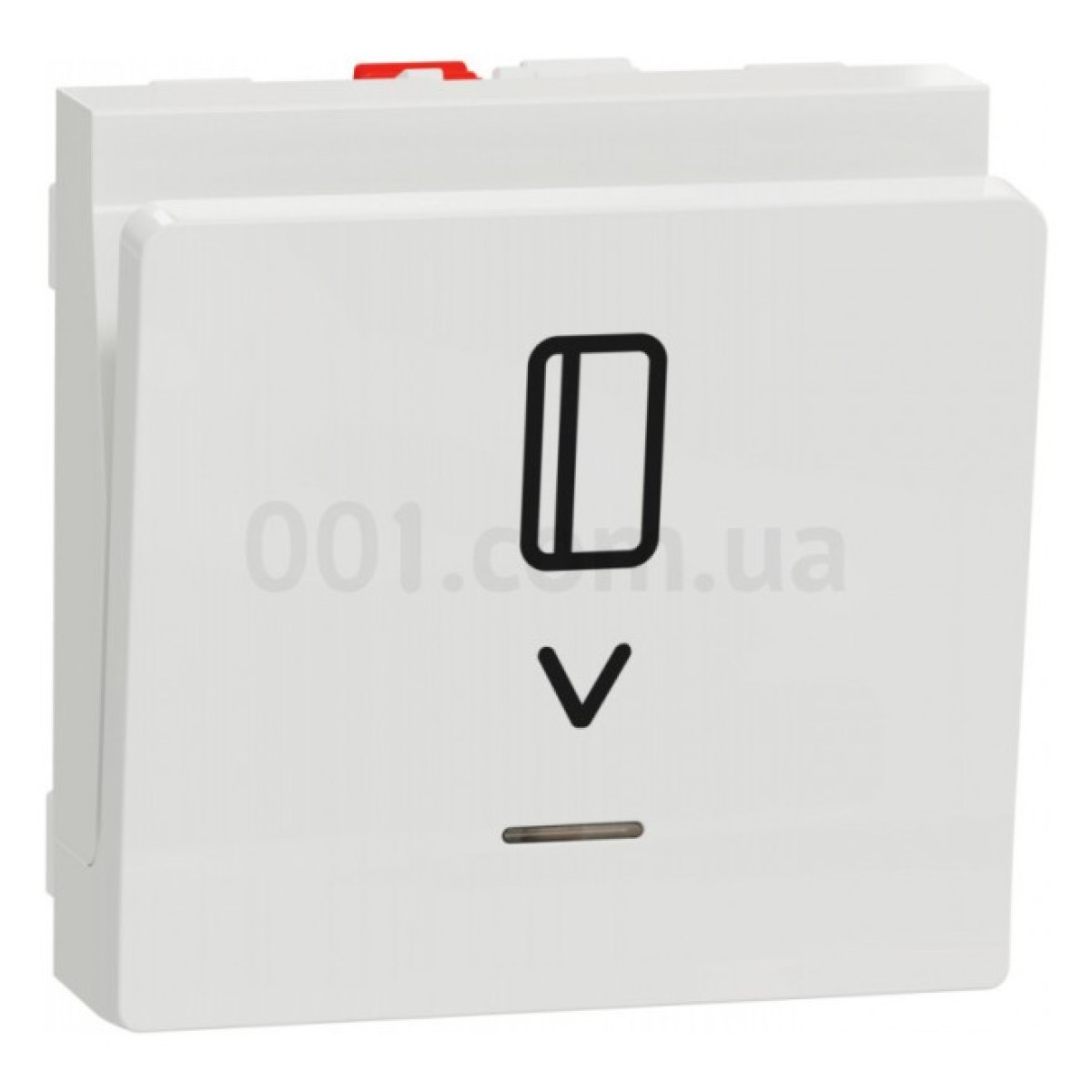 Выключатель карточный с подсветкой (2 модуля) 10А Unica New белый, Schneider Electric 256_256.jpg