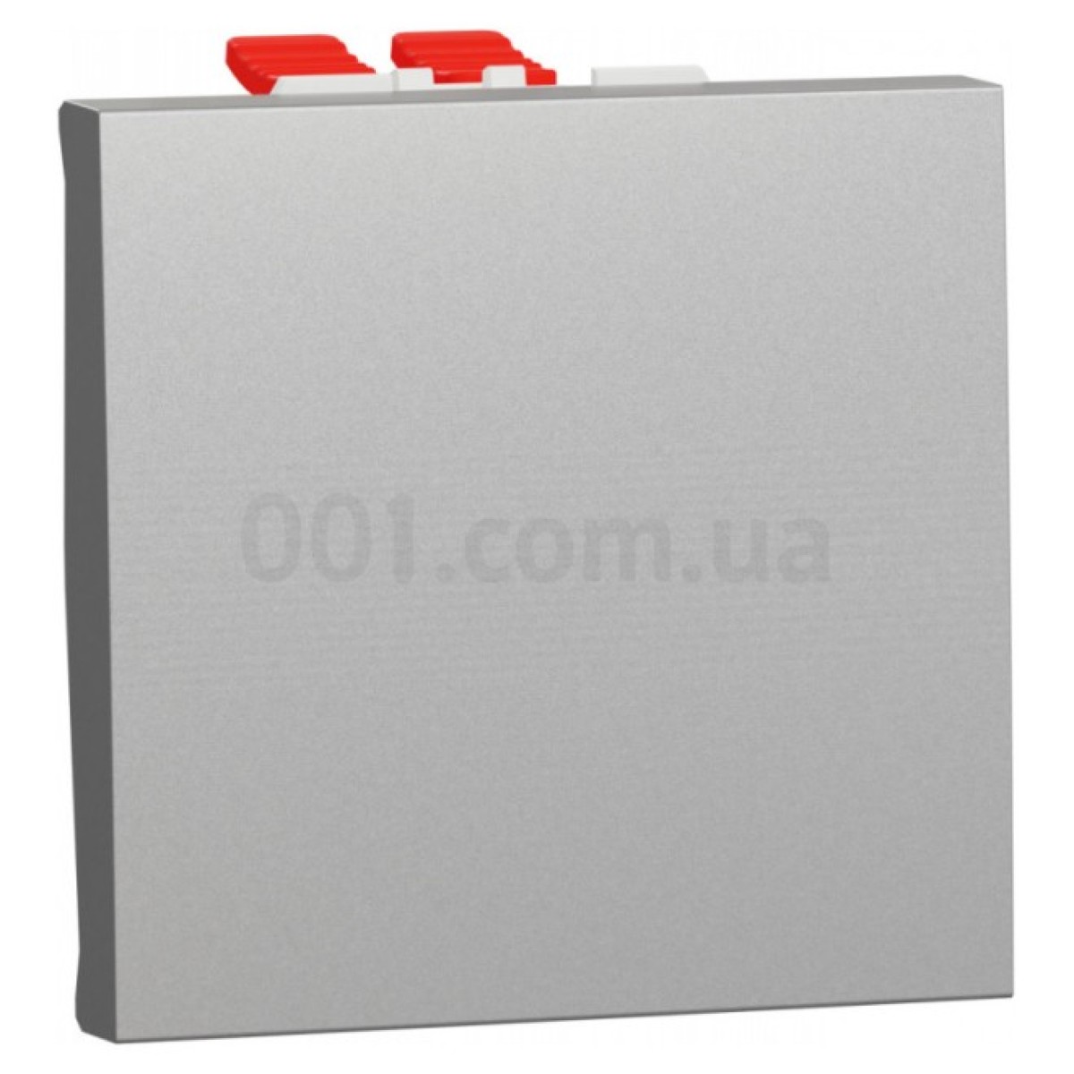 Переключатель перекрестный 1-клавишный (2 модуля) 10А Unica New алюминий, Schneider Electric 256_256.jpg