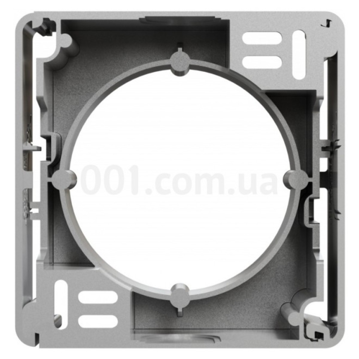 Коробка для внешнего монтажа IP20 одинарная Sedna Design алюминий, Schneider Electric 98_98.jpg - фото 2