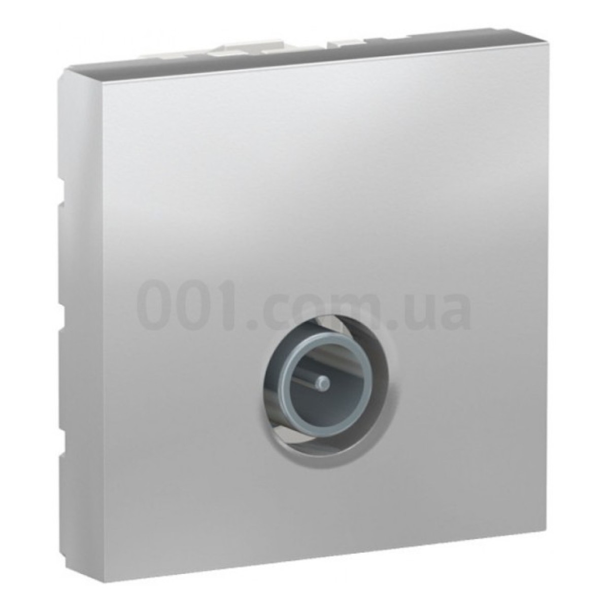 Розетка TV индивидуальная (2 модуля) Unica New алюминий, Schneider Electric 256_256.jpg