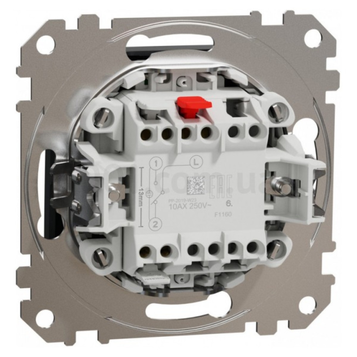 Переключатель 1-клавишный с подсветкой Sedna Design черный, Schneider Electric 98_98.jpg - фото 4