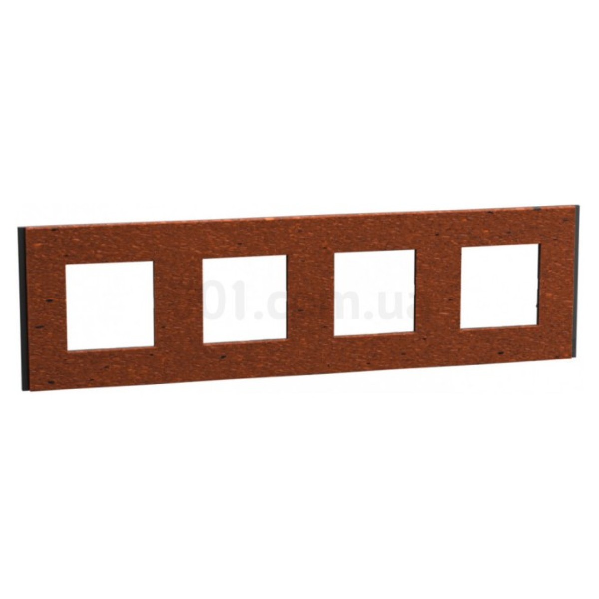 Рамка 4-постовая Unica Deco Material терракотовая , Schneider Electric 256_256.jpg