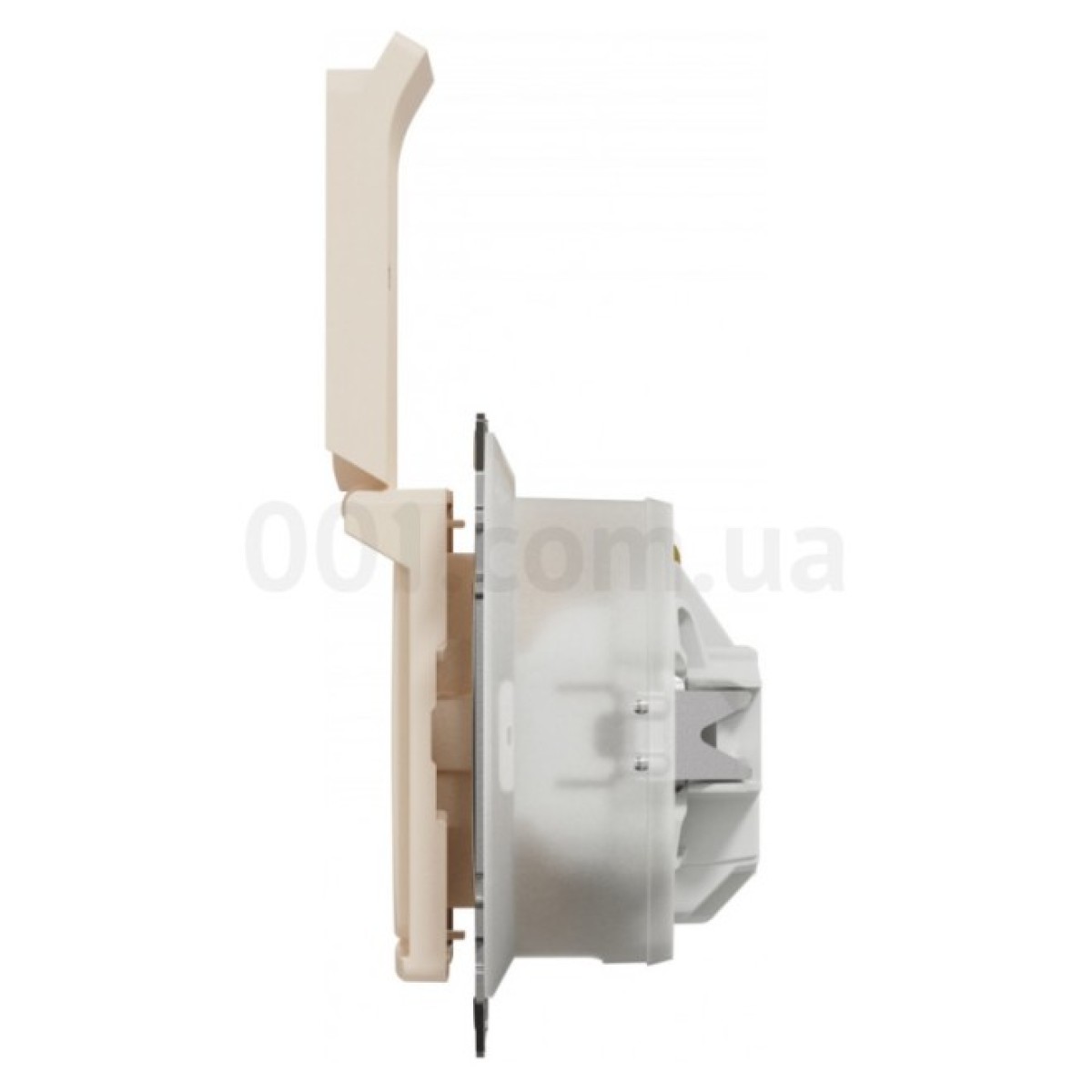 Розетка с з/к, шторками и крышкой IP44 Sedna Design бежевая, Schneider Electric 98_98.jpg - фото 5