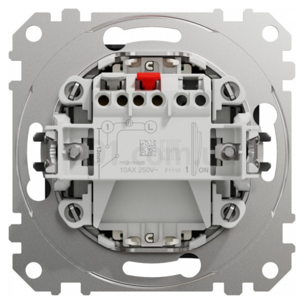 Выключатель 1-клавишный с подсветкой Sedna Design черный, Schneider Electric 98_98.jpg - фото 4