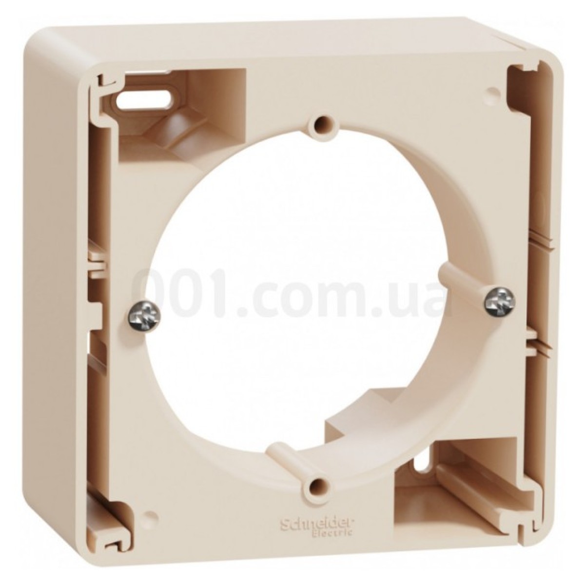 Коробка для внешнего монтажа IP20 одинарная Sedna Design бежевая, Schneider Electric 256_256.jpg