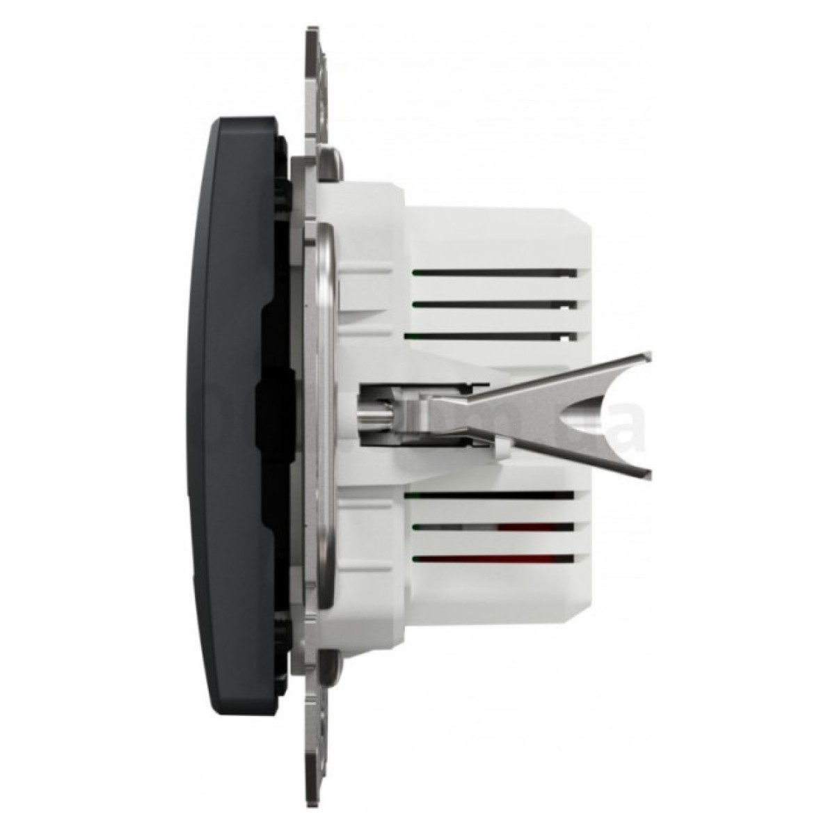 Розетка USB двойная (A+A) 2,1A Sedna Design черная, Schneider Electric 98_98.jpg - фото 4