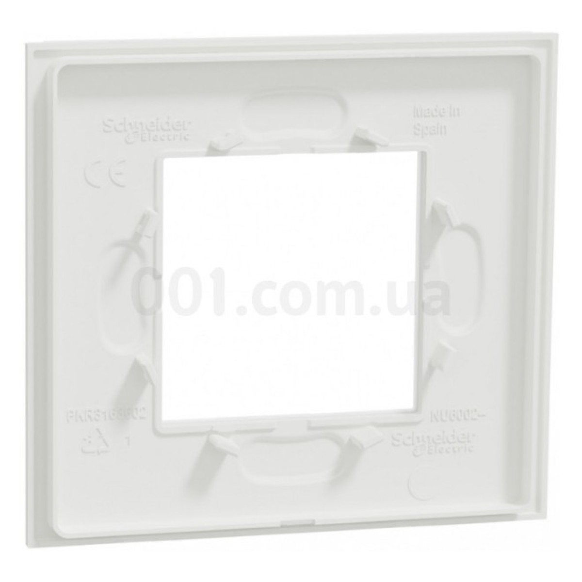 Рамка 1-постовая Unica Deco Material матовый белый, Schneider Electric 98_98.jpg - фото 8