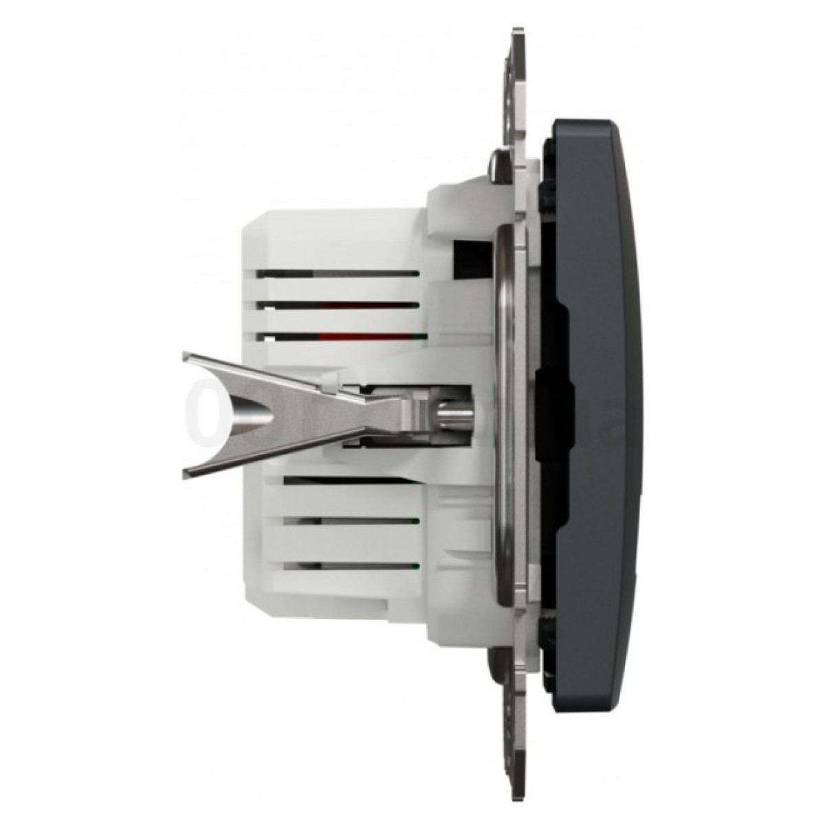 Розетка USB двойная (A+A) 2,1A Sedna Design черная, Schneider Electric 98_98.jpg - фото 5