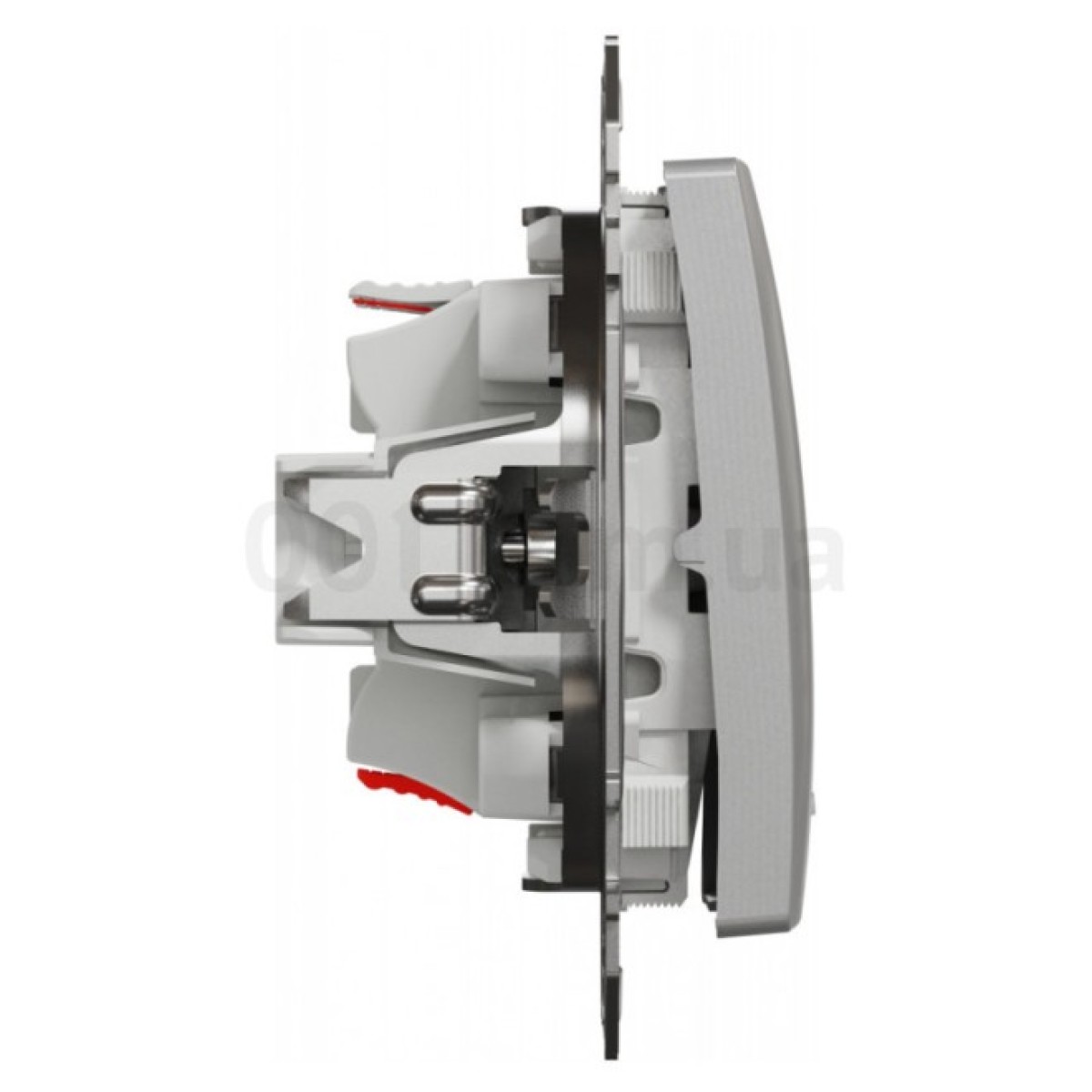 Переключатель 1-клавишный перекрестный с подсветкой Sedna Design алюминий, Schneider Electric 98_98.jpg - фото 2