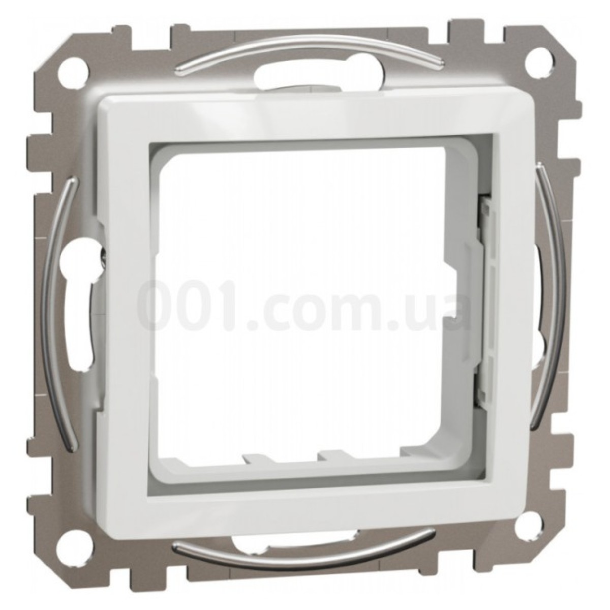 Адаптер (без монтажных лапок) Sedna Design & Elements 45×45 для механизмов Unica New белый, Schneider Electric 256_256.jpg