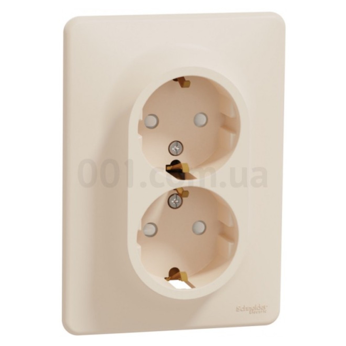 Розетка с з/к и шторками двойная Sedna Design бежевая, Schneider Electric 256_256.jpg