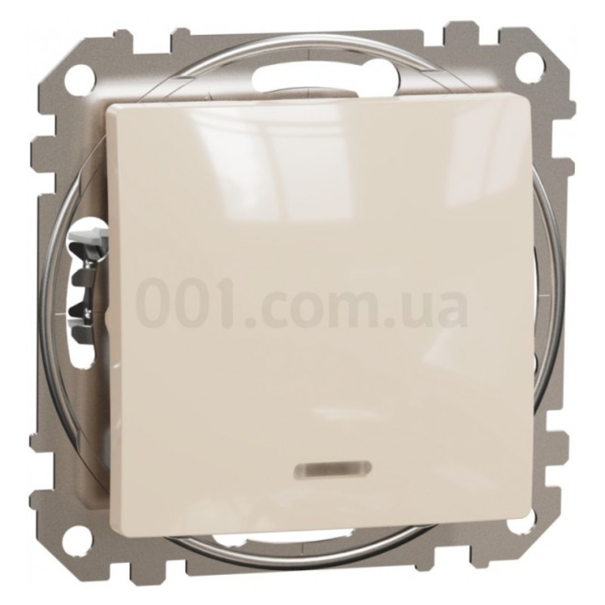 Переключатель 1-клавишный с подсветкой Sedna Design бежевый, Schneider Electric 256_256.jpg
