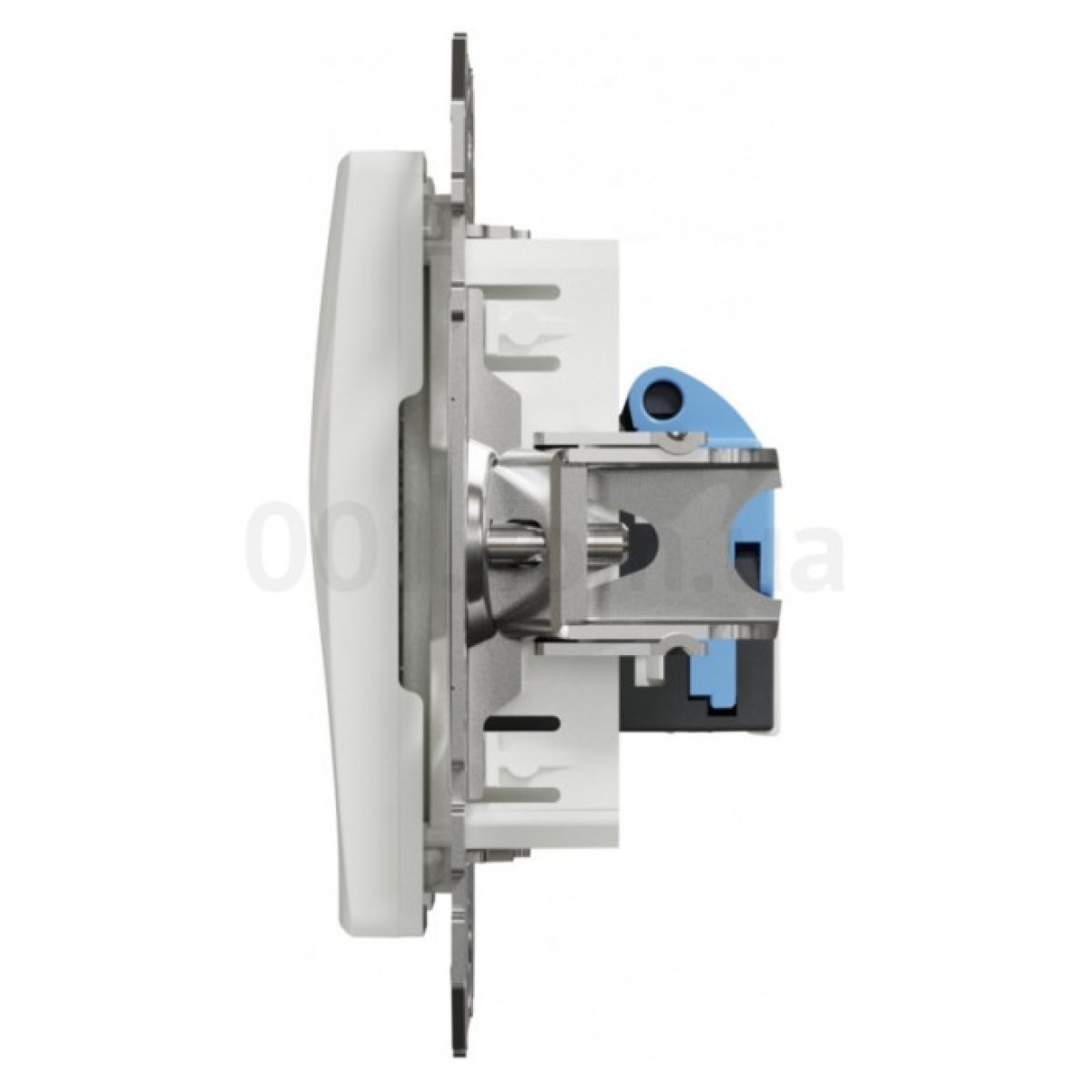 Розетка компьютерная RJ45 кат.6 UTP Sedna Design белая, Schneider Electric 98_98.jpg - фото 2