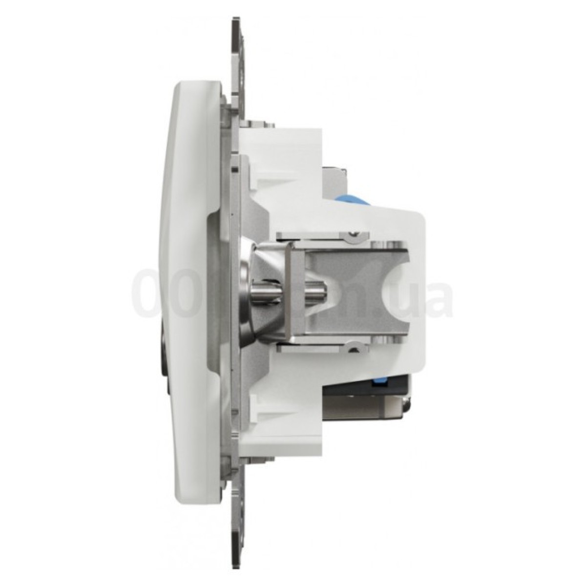 Розетка TV + компьютерная RJ45 кат.6 UTP Sedna Design белая, Schneider Electric 98_98.jpg - фото 2