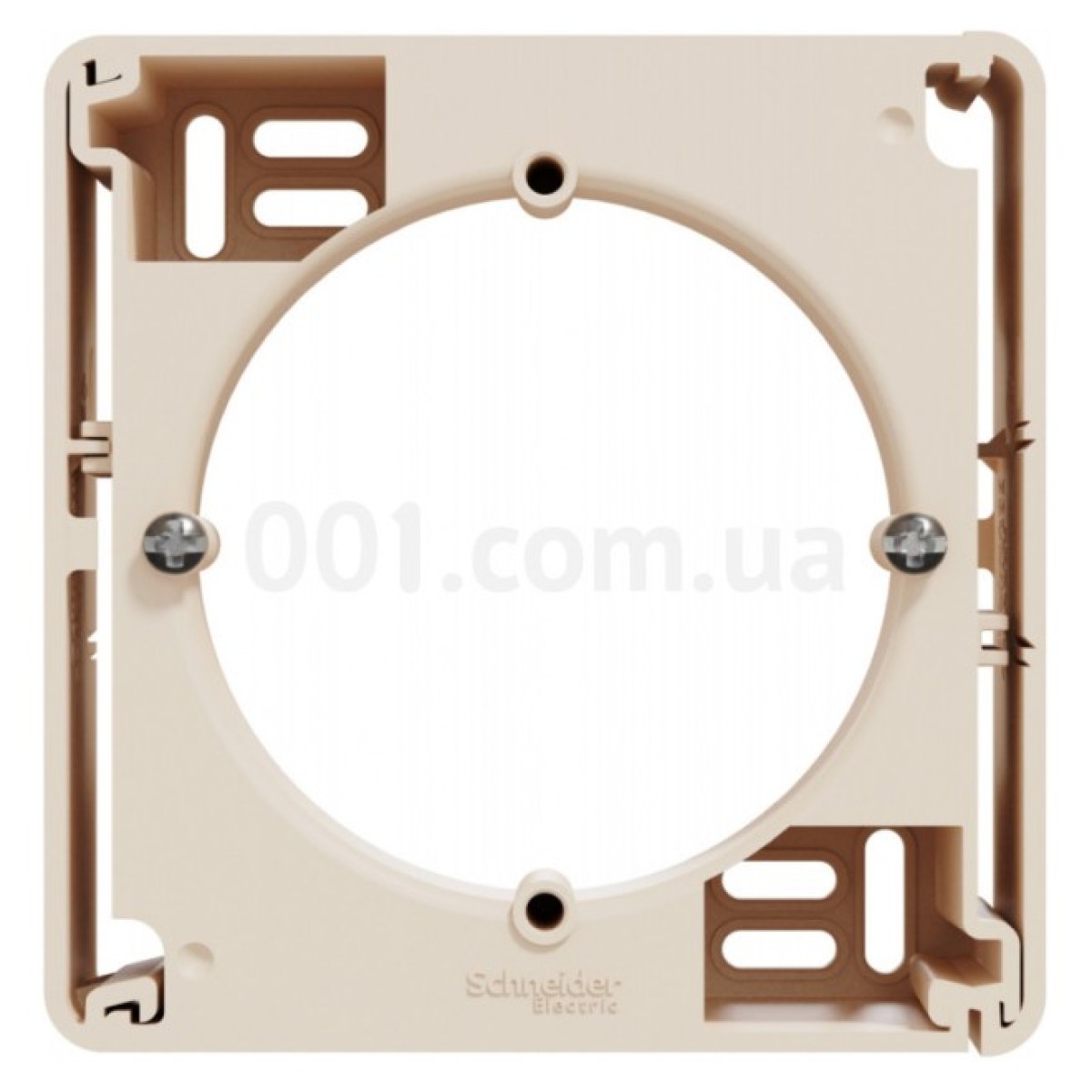 Коробка для внешнего монтажа IP20 одинарная Sedna Design бежевая, Schneider Electric 98_98.jpg - фото 3
