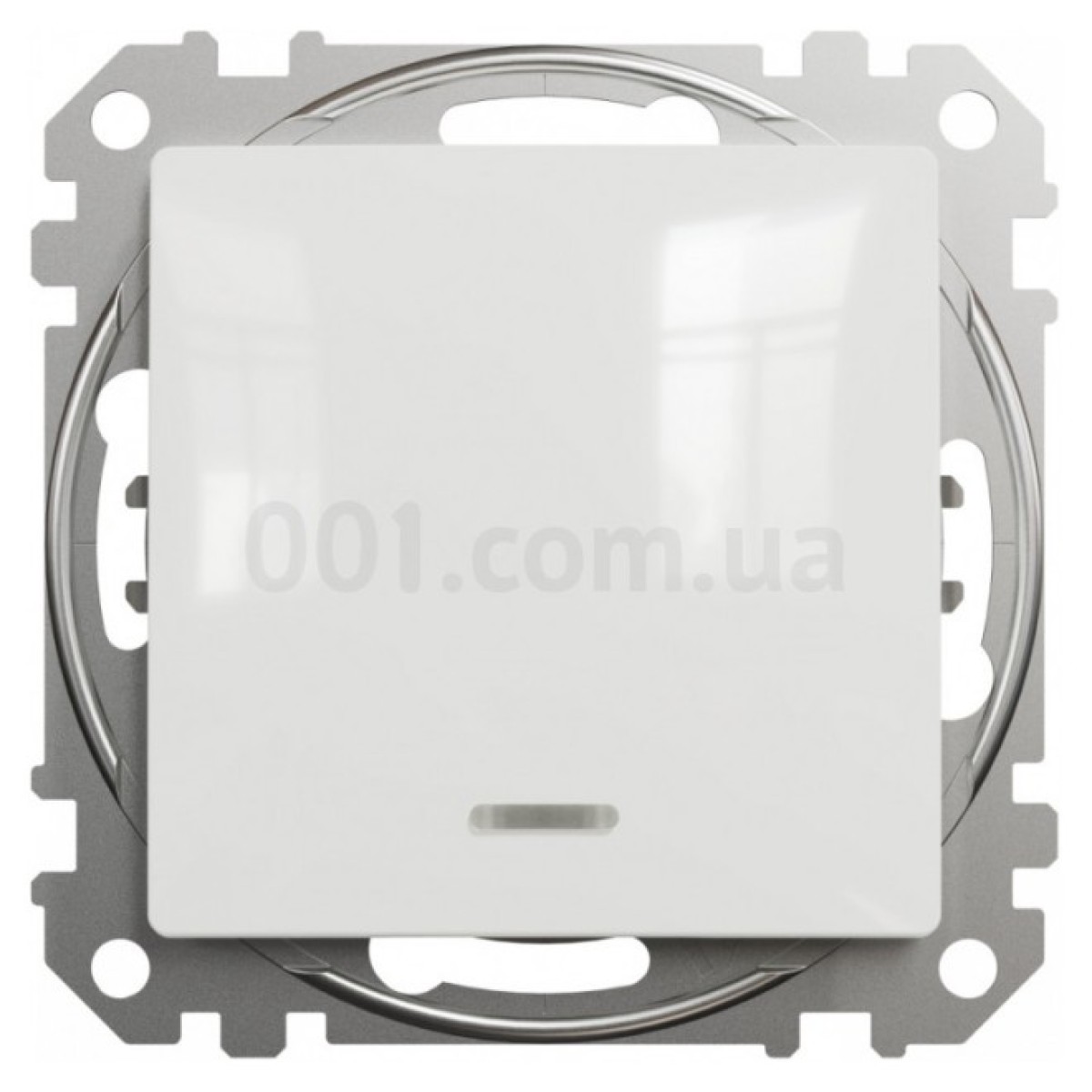 Выключатель 1-клавишный с подсветкой Sedna Design белый, Schneider Electric 98_98.jpg - фото 7