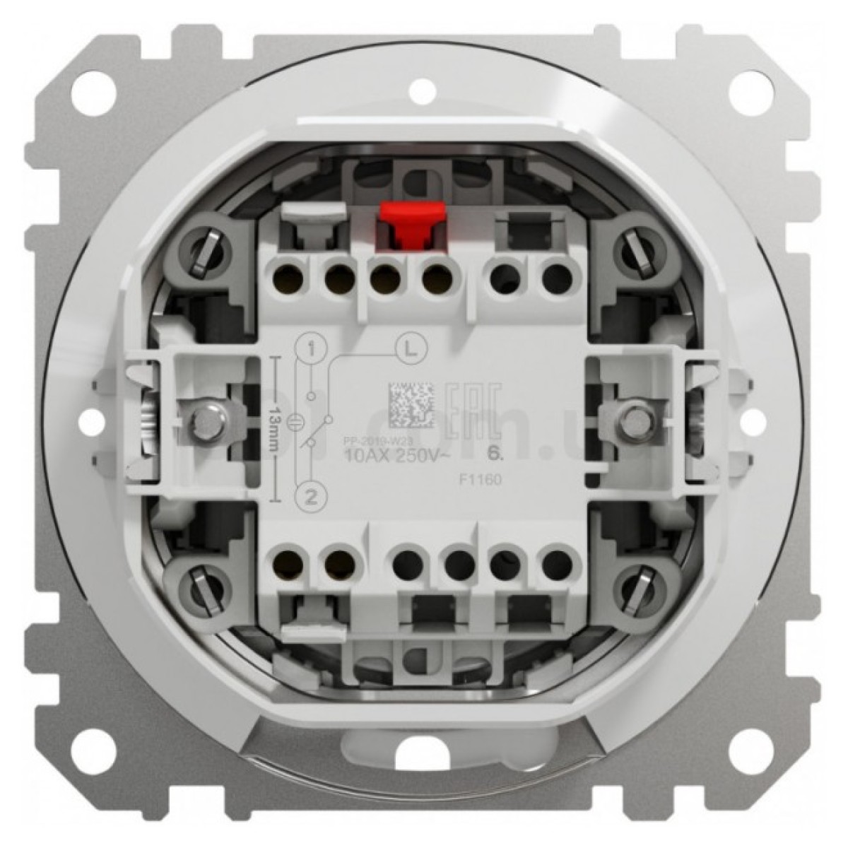Переключатель 1-клавишный IP44 Sedna Design белый, Schneider Electric 98_98.jpg - фото 3