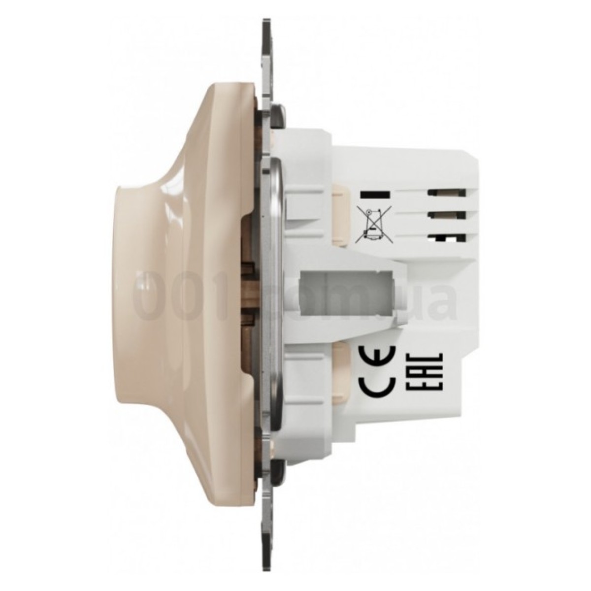 Светорегулятор LED поворотный RC/RL 5-200Вт Sedna Design бежевый, Schneider Electric 98_98.jpg - фото 3
