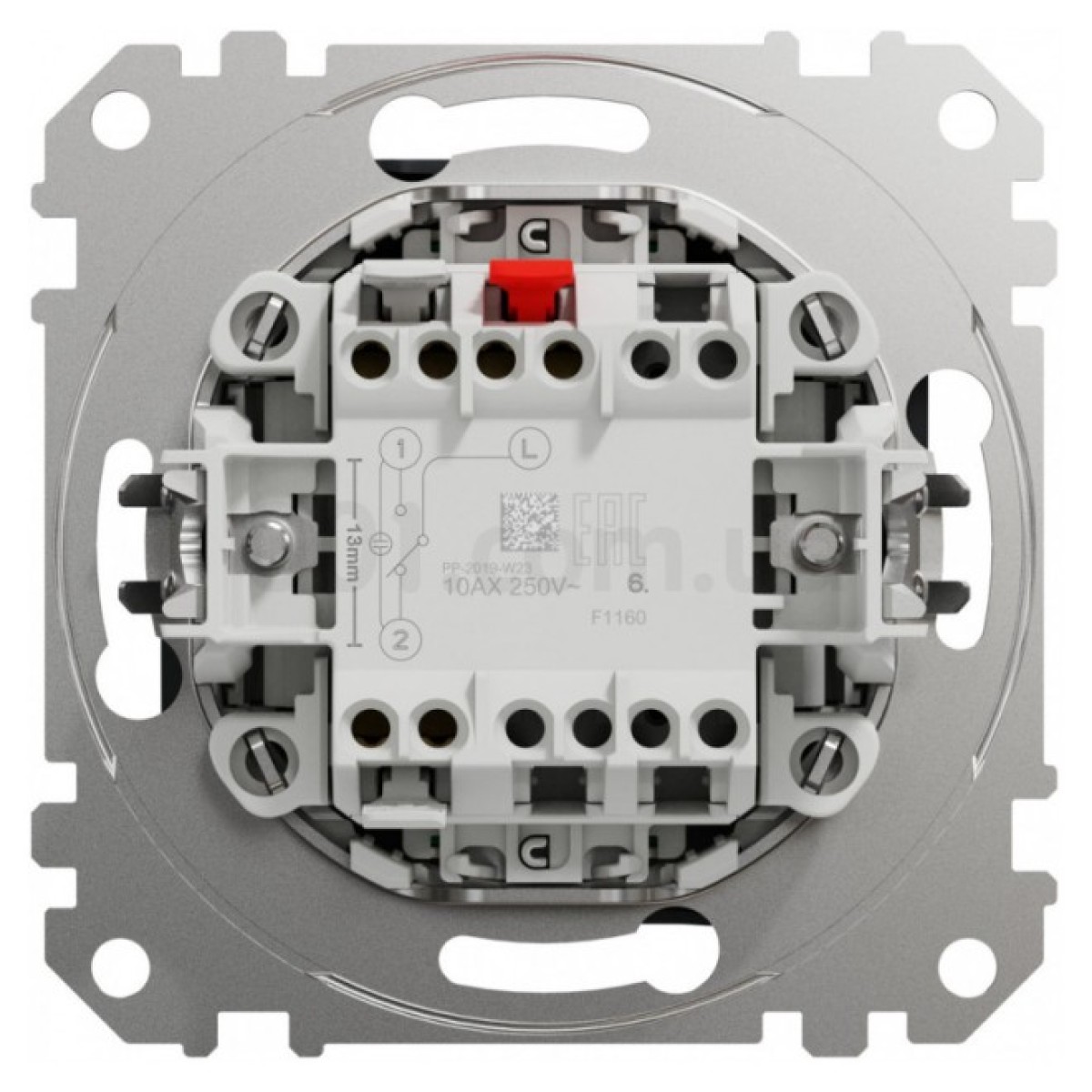 Переключатель 1-клавишный с подсветкой Sedna Design черный, Schneider Electric 98_98.jpg - фото 8