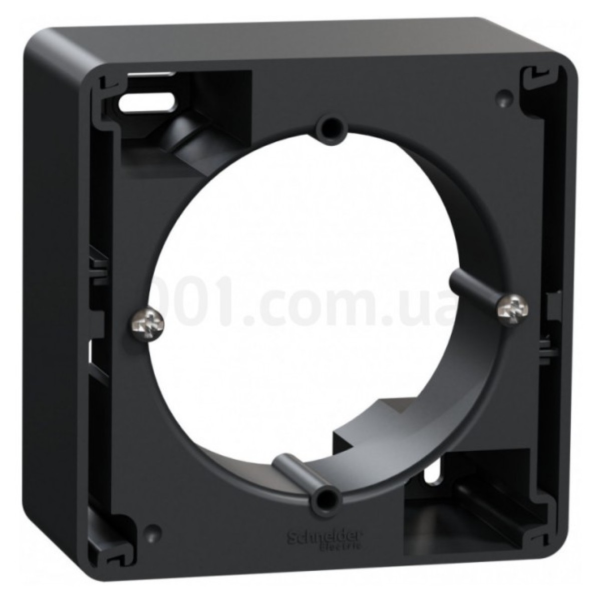 Коробка для внешнего монтажа IP20 одинарная Sedna Design черная, Schneider Electric 256_256.jpg