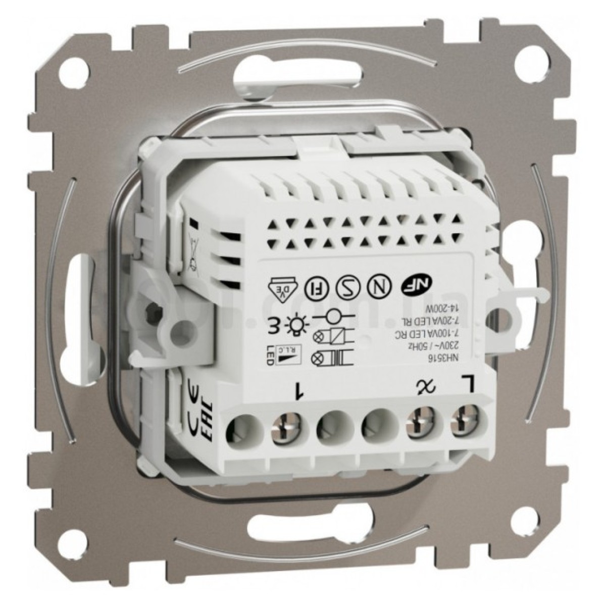 Светорегулятор LED поворотный RC/RL 5-200Вт Sedna Design белый, Schneider Electric 98_98.jpg - фото 4