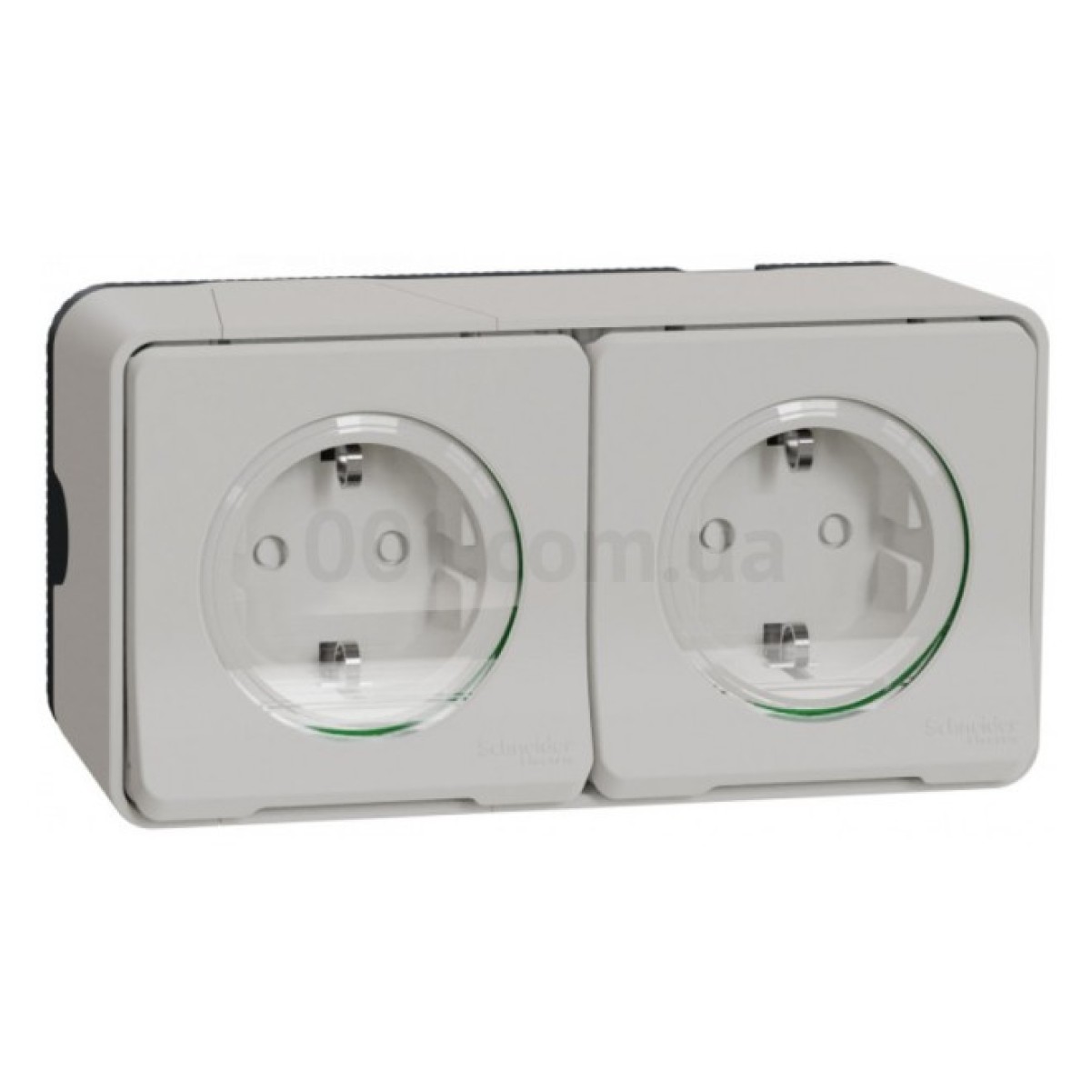 Розетка двойная с з/к и шторками Mureva Styl белая IP55, Schneider Electric 256_256.jpg