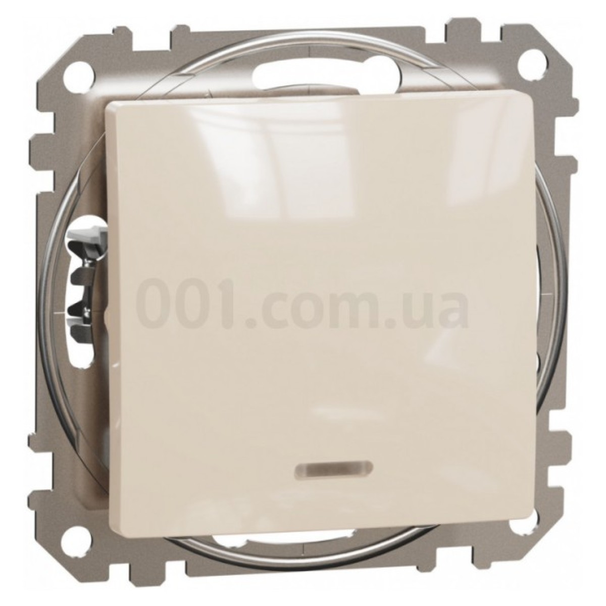 Переключатель 1-клавишный перекрестный с подсветкой Sedna Design бежевый, Schneider Electric 256_256.jpg