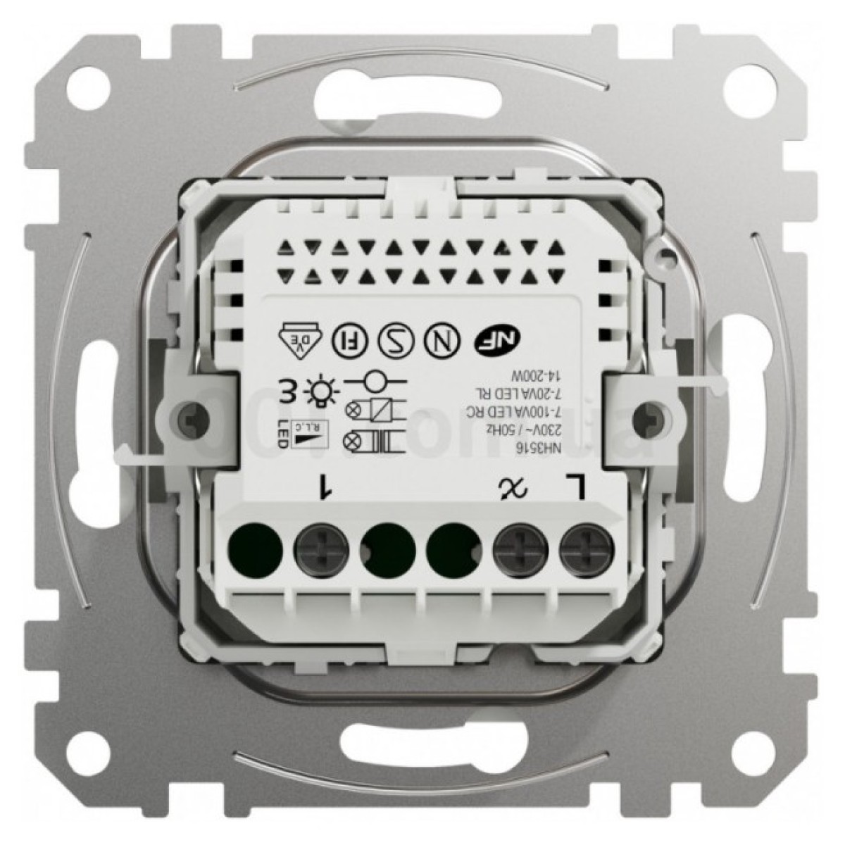 Светорегулятор LED поворотный RC/RL 5-200Вт Sedna Design белый, Schneider Electric 98_98.jpg - фото 5