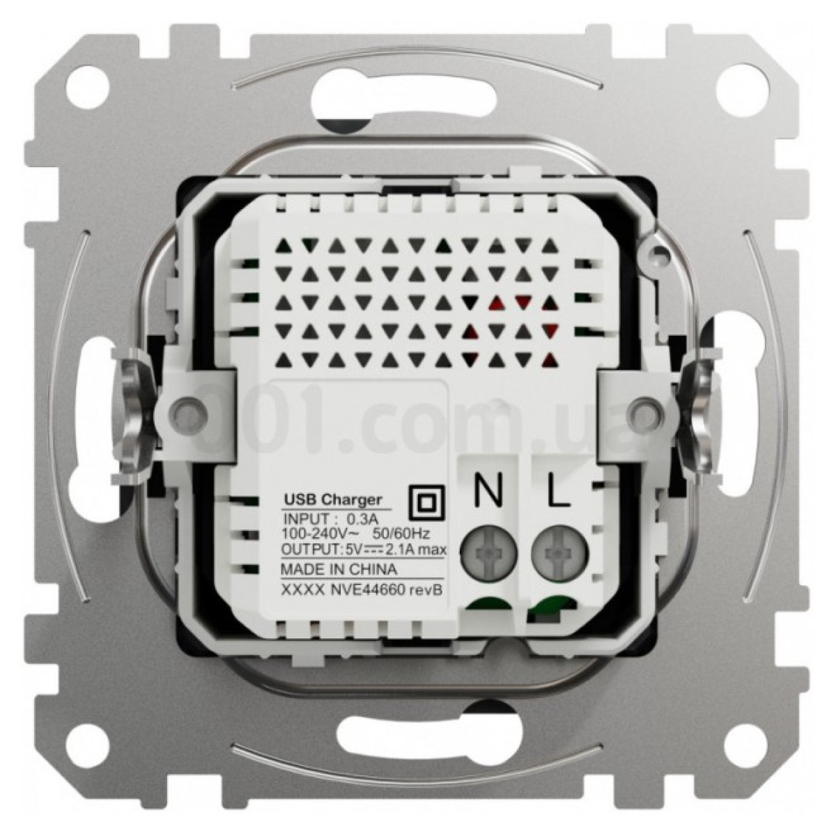 Розетка USB двойная (A+A) 2,1A Sedna Design черная, Schneider Electric 98_98.jpg - фото 7
