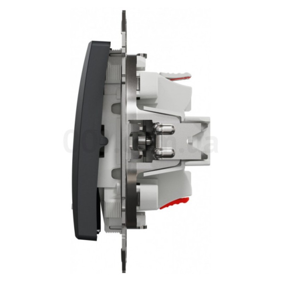 Переключатель 1-клавишный перекрестный с подсветкой Sedna Design черный, Schneider Electric 98_98.jpg - фото 4
