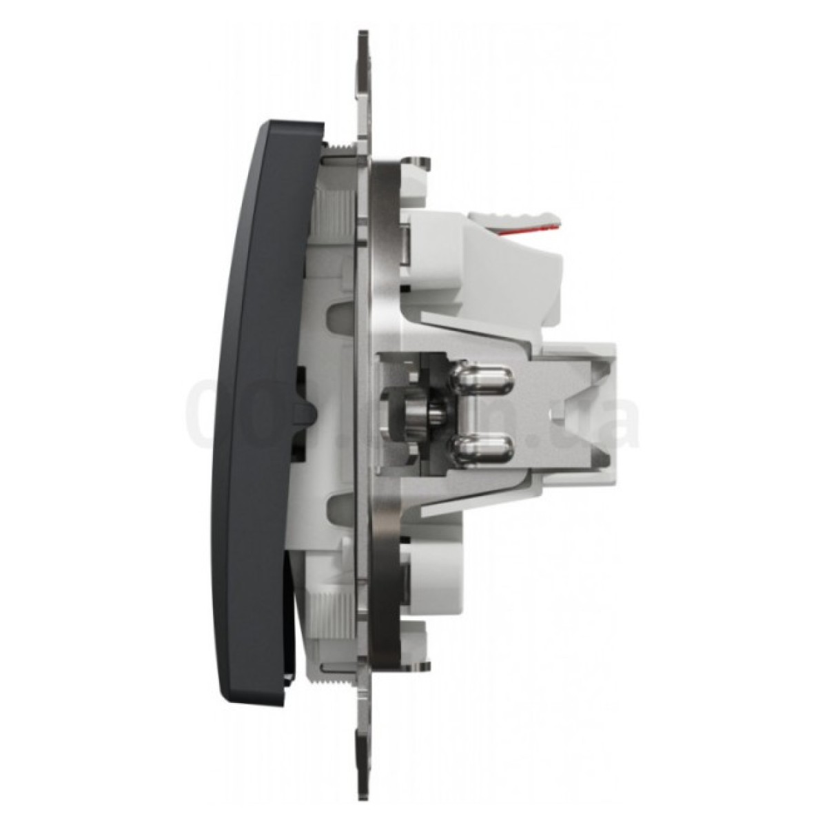 Выключатель 1-клавишный кнопочный Sedna Design черный, Schneider Electric 98_98.jpg - фото 8