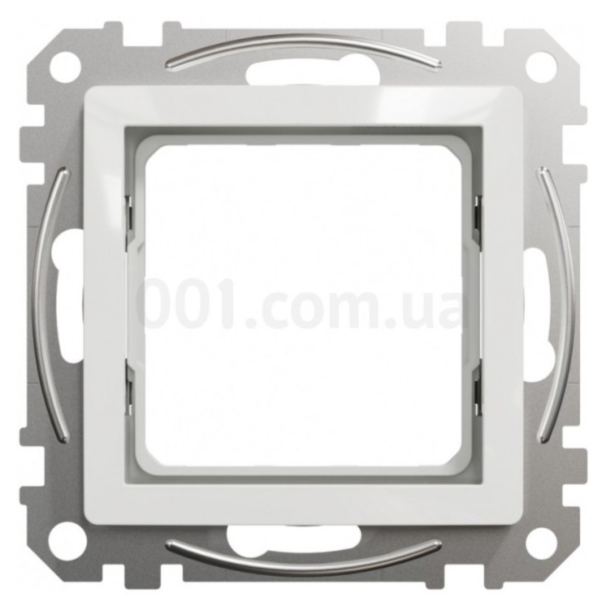Адаптер (без монтажных лапок) Sedna Design & Elements 45×45 для механизмов Unica New белый, Schneider Electric 98_98.jpg - фото 3