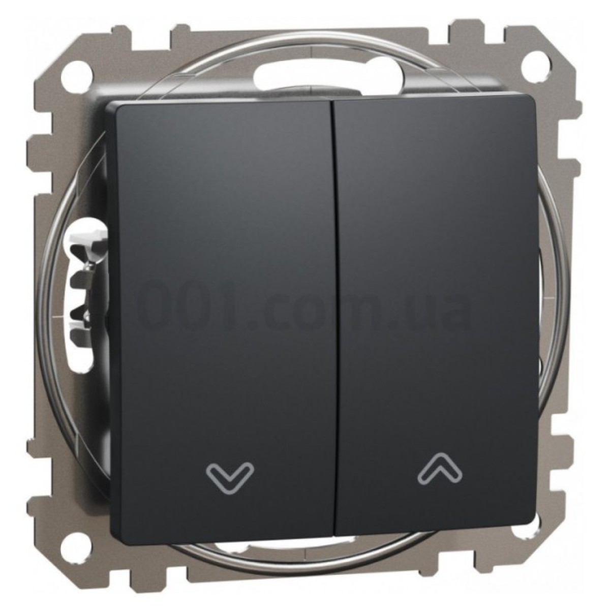 Выключатель кнопочный для жалюзи Sedna Design черный, Schneider Electric 256_256.jpg