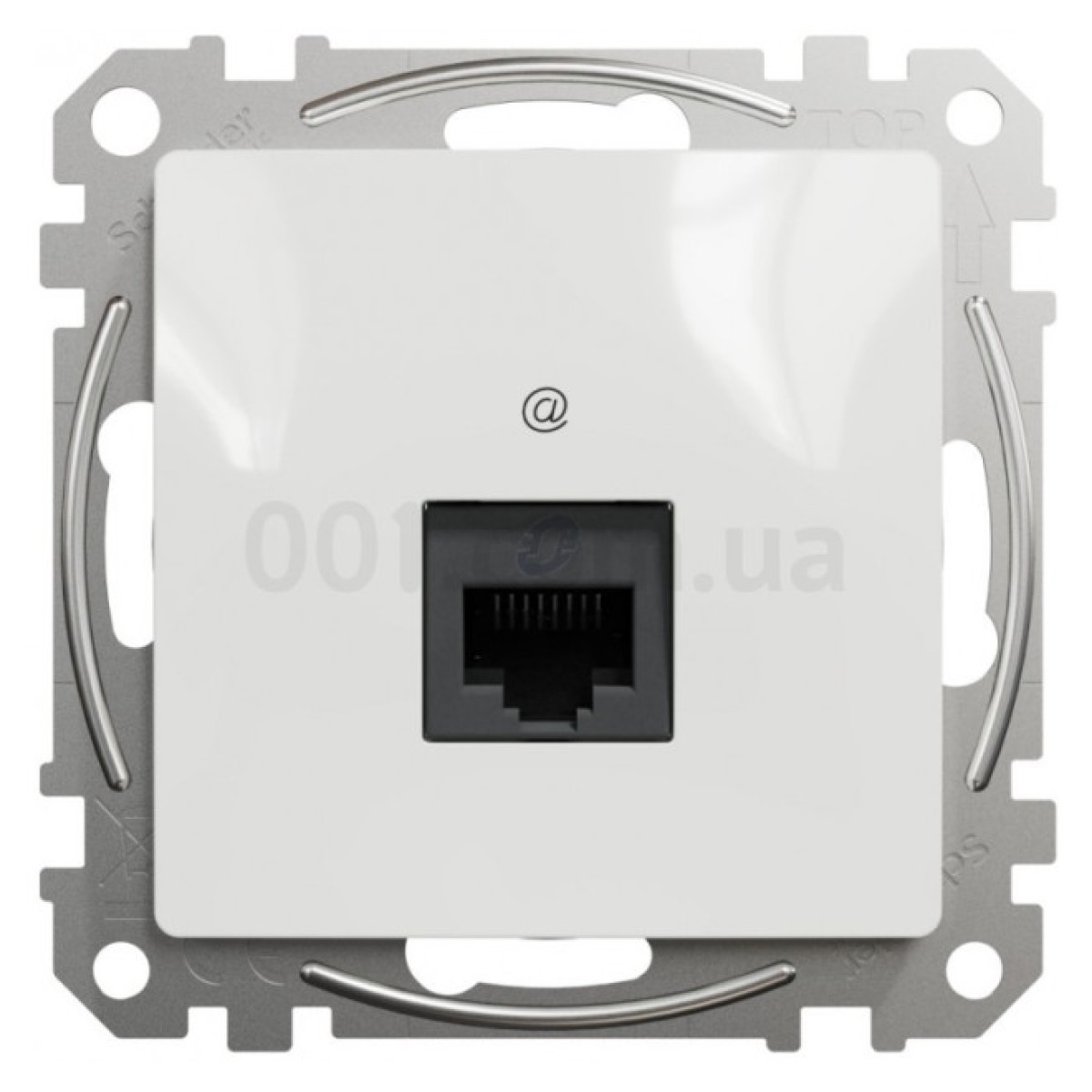 Розетка компьютерная RJ45 кат.6 UTP Sedna Design белая, Schneider Electric 98_98.jpg - фото 4