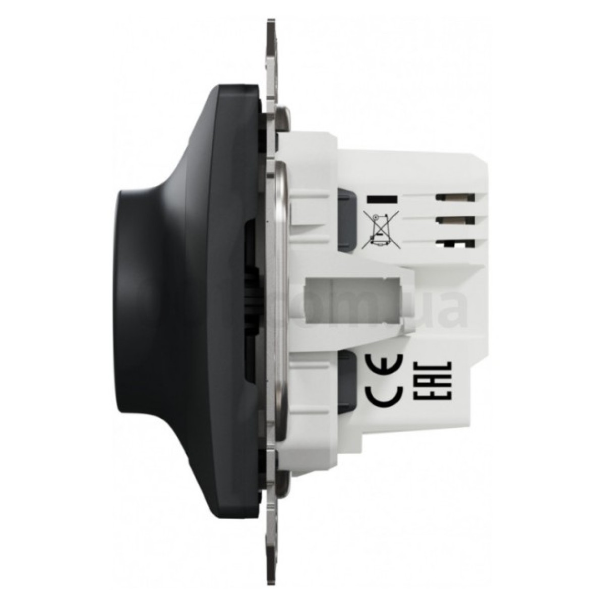 Светорегулятор LED поворотный RC/RL 5-200Вт Sedna Design черный, Schneider Electric 98_98.jpg - фото 5