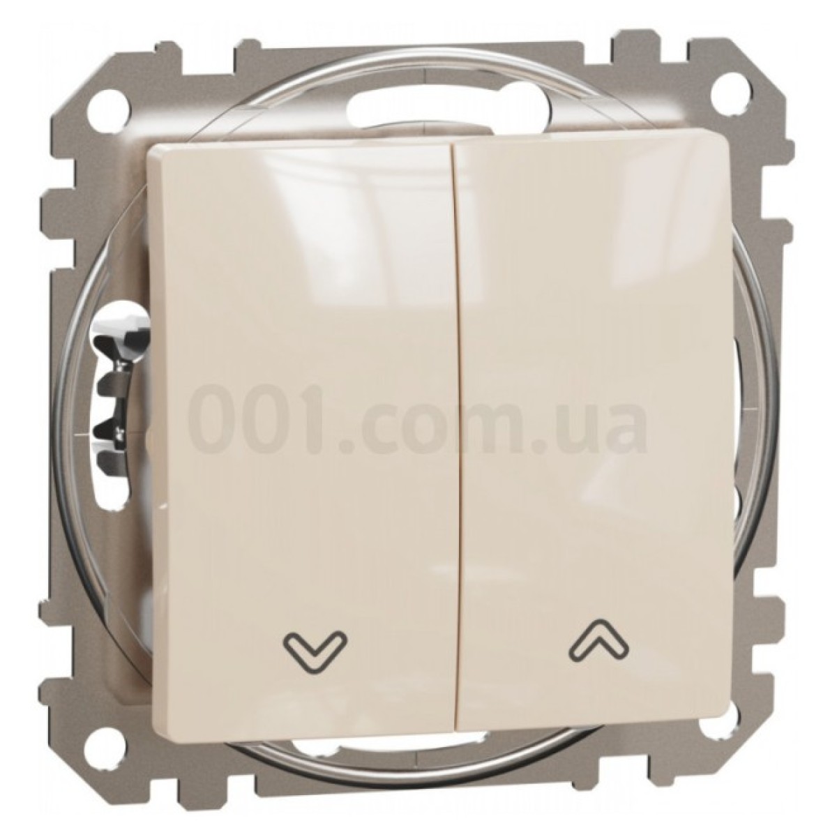 Выключатель кнопочный для жалюзи Sedna Design бежевый, Schneider Electric 256_256.jpg