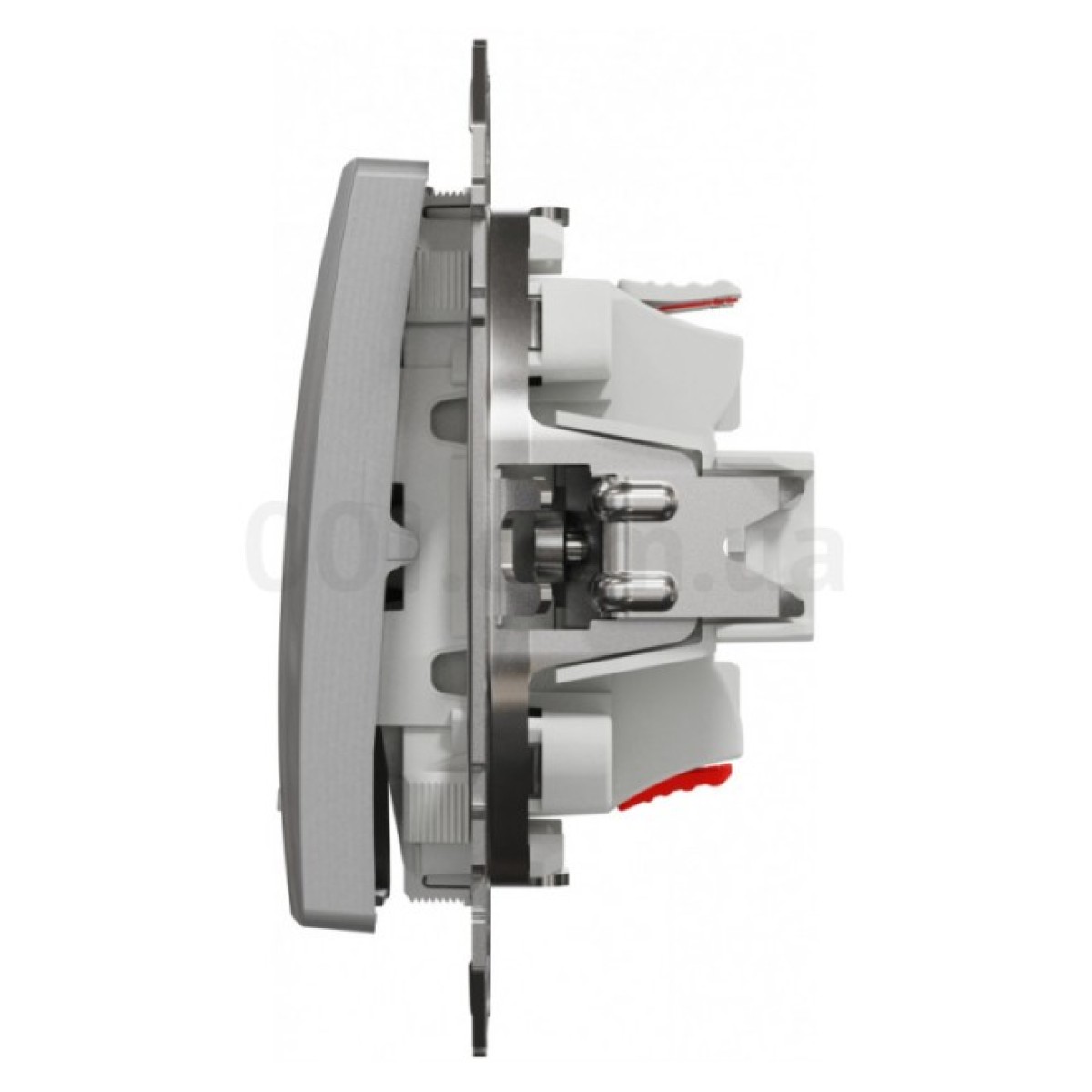 Переключатель 1-клавишный перекрестный с подсветкой Sedna Design алюминий, Schneider Electric 98_98.jpg - фото 4