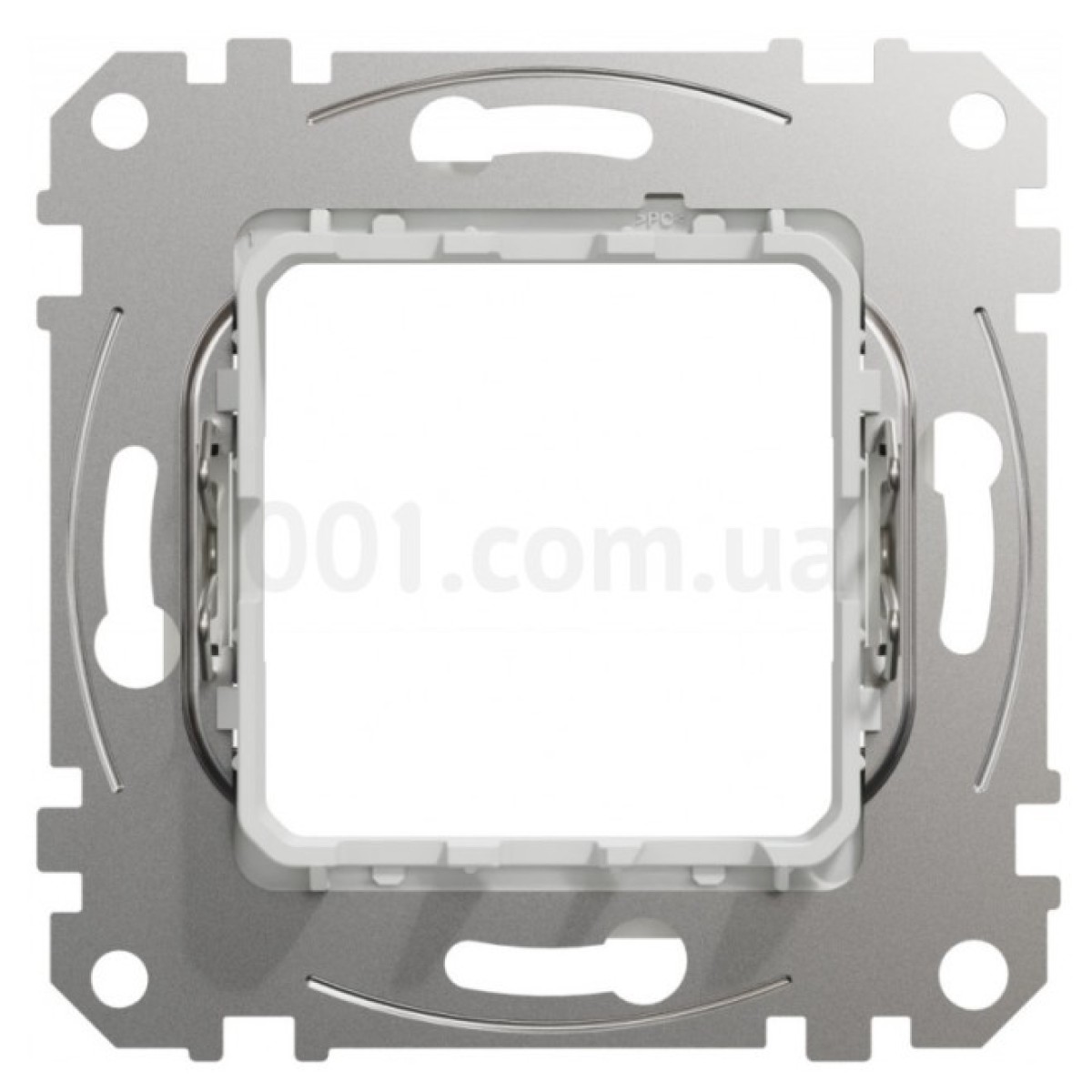 Адаптер (без монтажных лапок) Sedna Design & Elements 45×45 для механизмов Unica New белый, Schneider Electric 98_98.jpg - фото 4