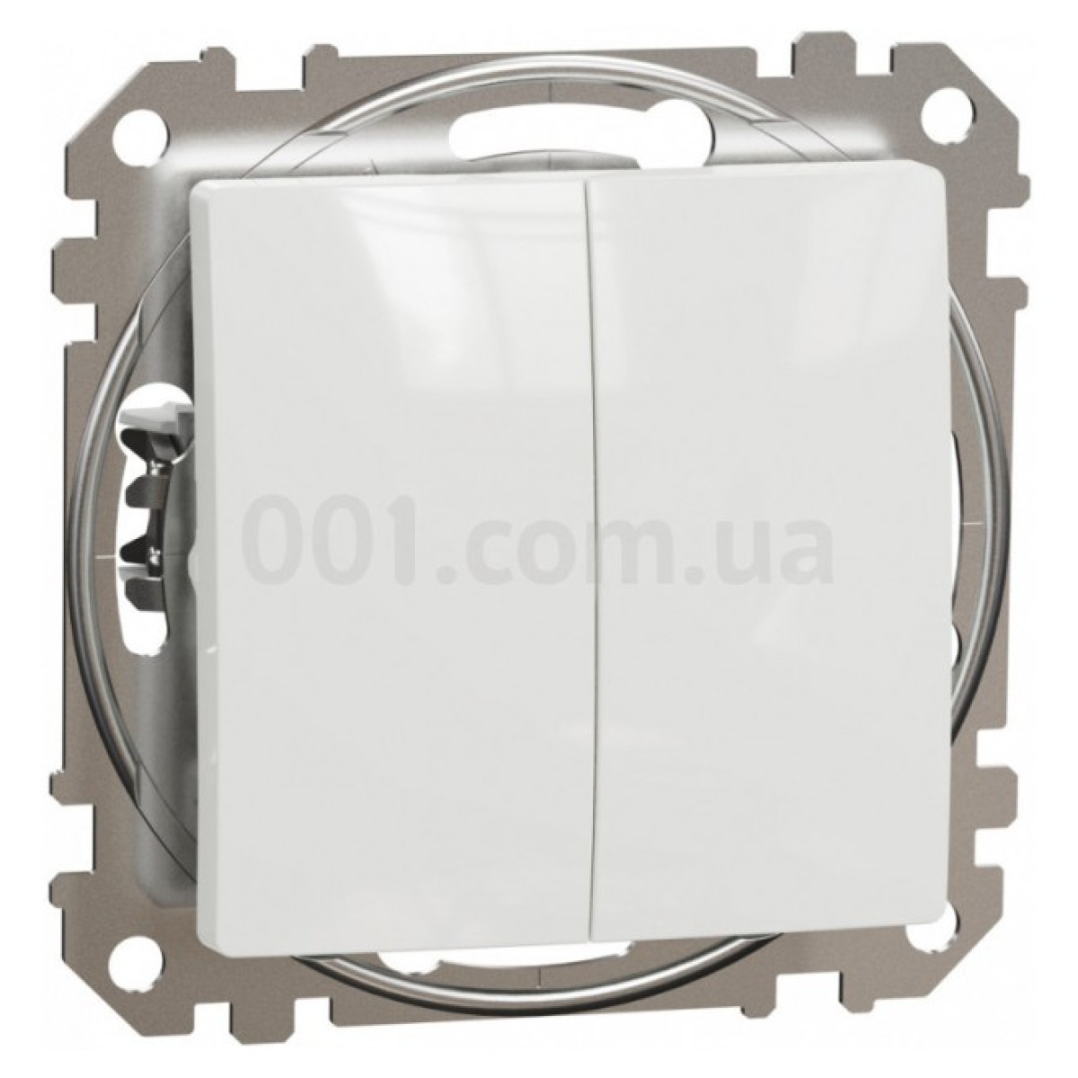 Выключатель кнопочный 2-клавишный Sedna Design & Elements белый, Schneider Electric 256_256.jpg