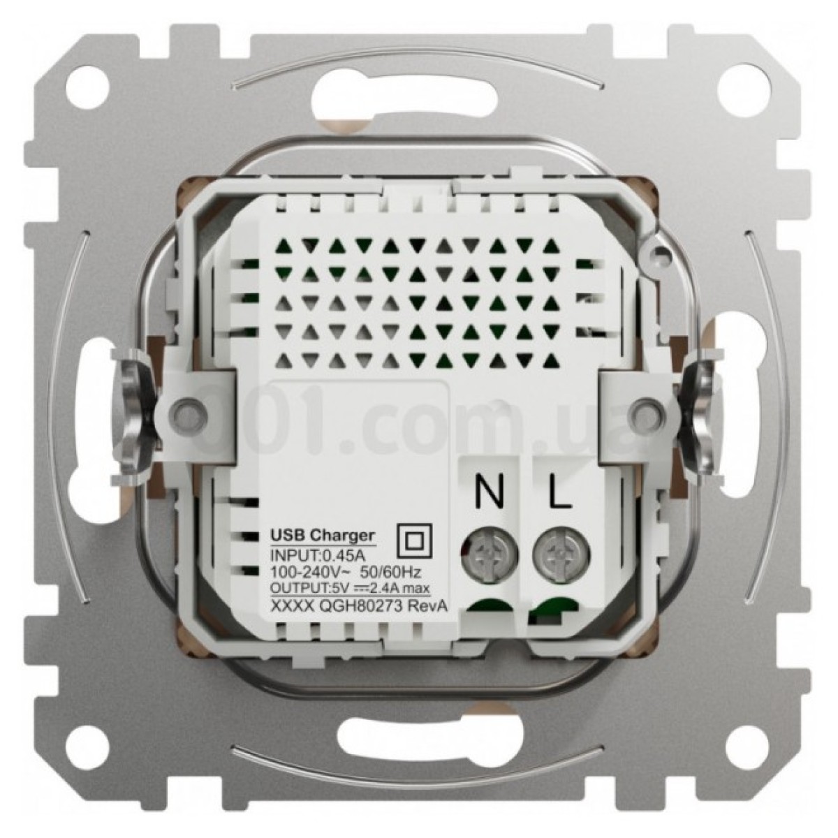 Розетка USB двойная (A+C) 2,4A Sedna Design бежевая, Schneider Electric 98_98.jpg - фото 7