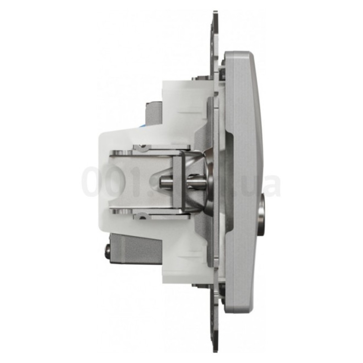 Розетка TV + компьютерная RJ45 кат.6 UTP Sedna Design алюминий, Schneider Electric 98_98.jpg - фото 8