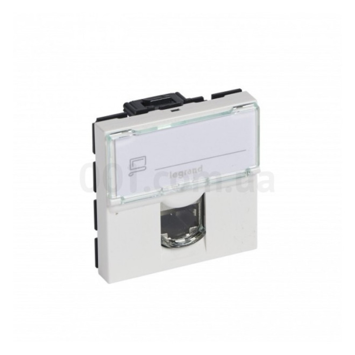 Розетка RJ45 UTP кат.5e 2 модуля Mosaic белая, Legrand 256_256.jpg
