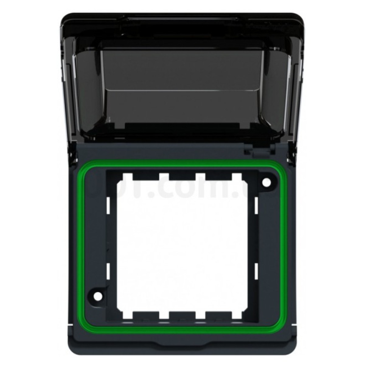 Крышка бокса с дверцей для изделий Unica New Mureva Styl черная IP55, Schneider Electric 98_98.jpg - фото 7
