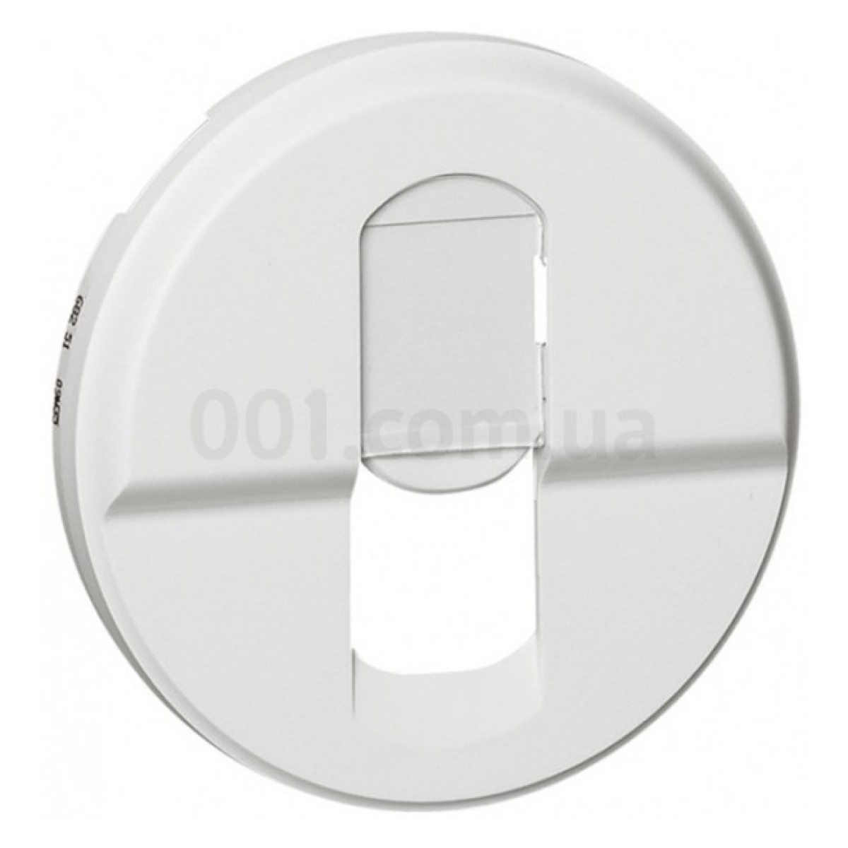 Лицевая панель одинарной розетки компьютерной RJ45 Celiane белая, Legrand 256_256.jpg