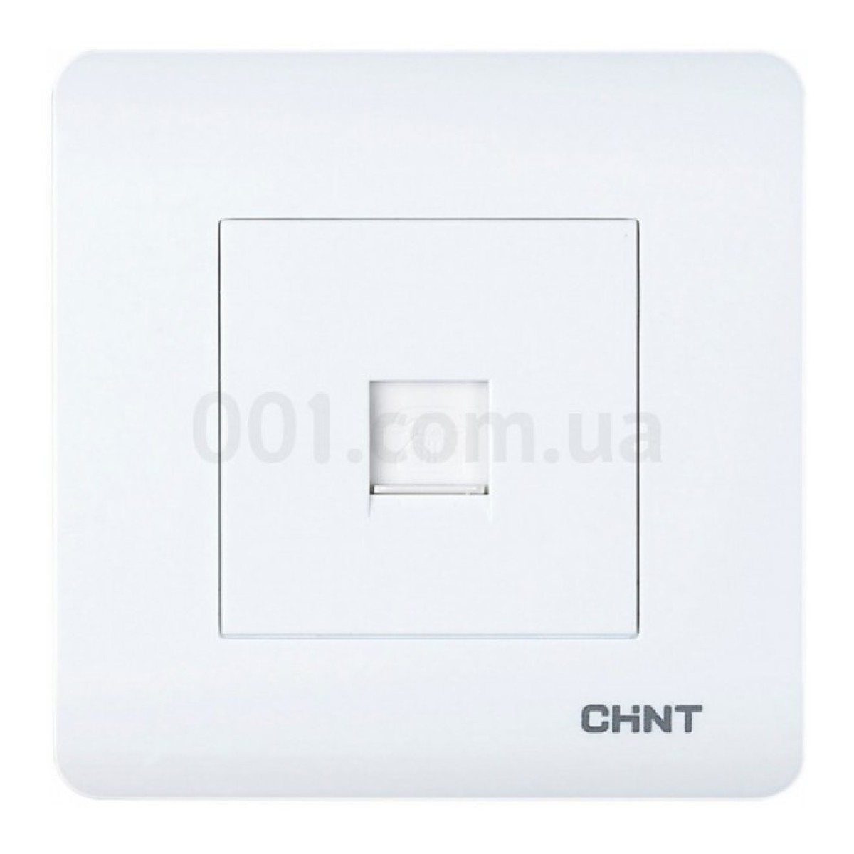 Розетка телефонная 4-проводная NEW3 белая, CHINT 256_256.jpg