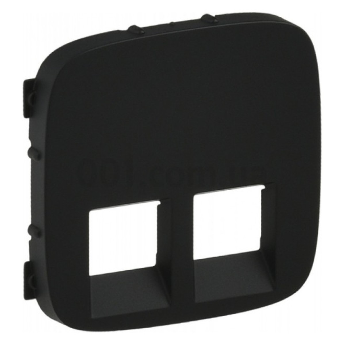 Лицевая панель двойной розетки RJ11/RJ45 Valena Allure антрацит, Legrand 256_256.jpg