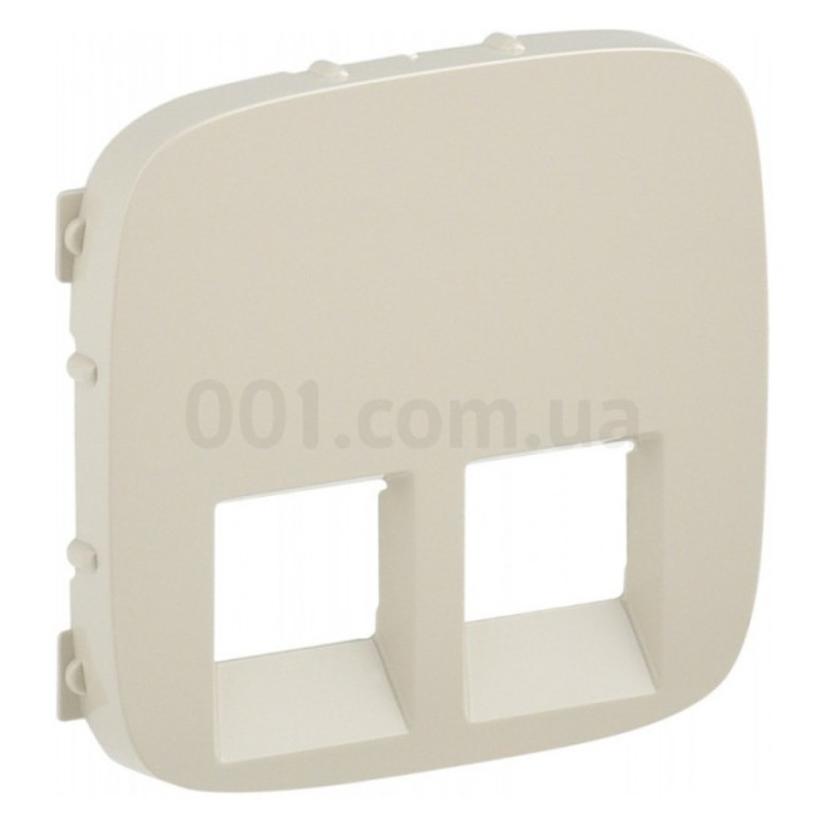 Лицевая панель двойной розетки RJ11/RJ45 Valena Allure слоновая кость, Legrand 256_256.jpg