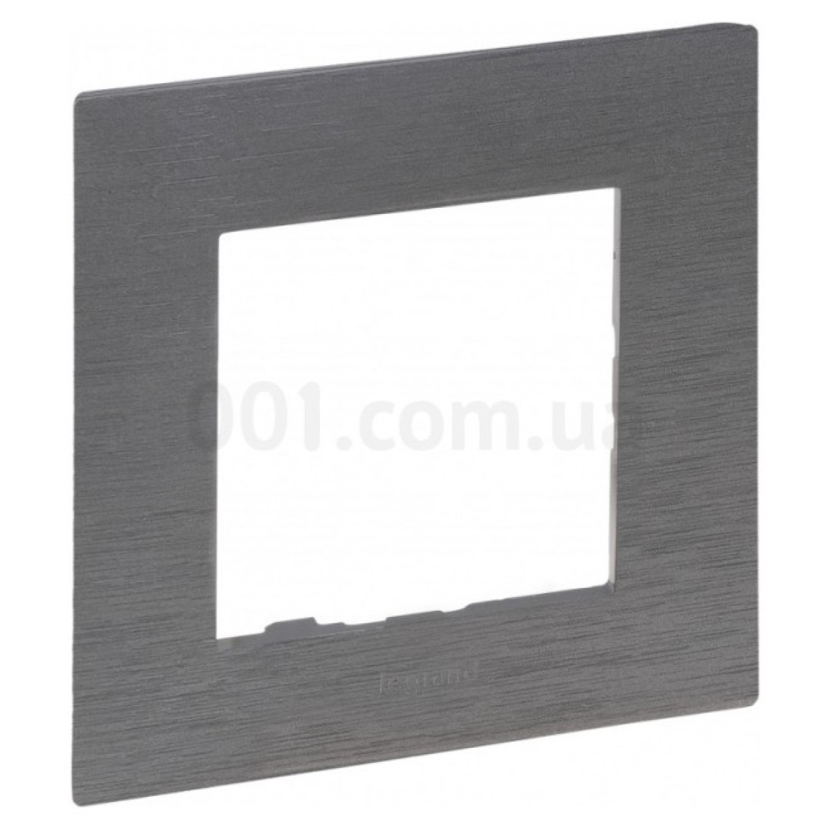 Рамка 1-постовая Niloe Step фактурная сталь, Legrand 256_256.jpg