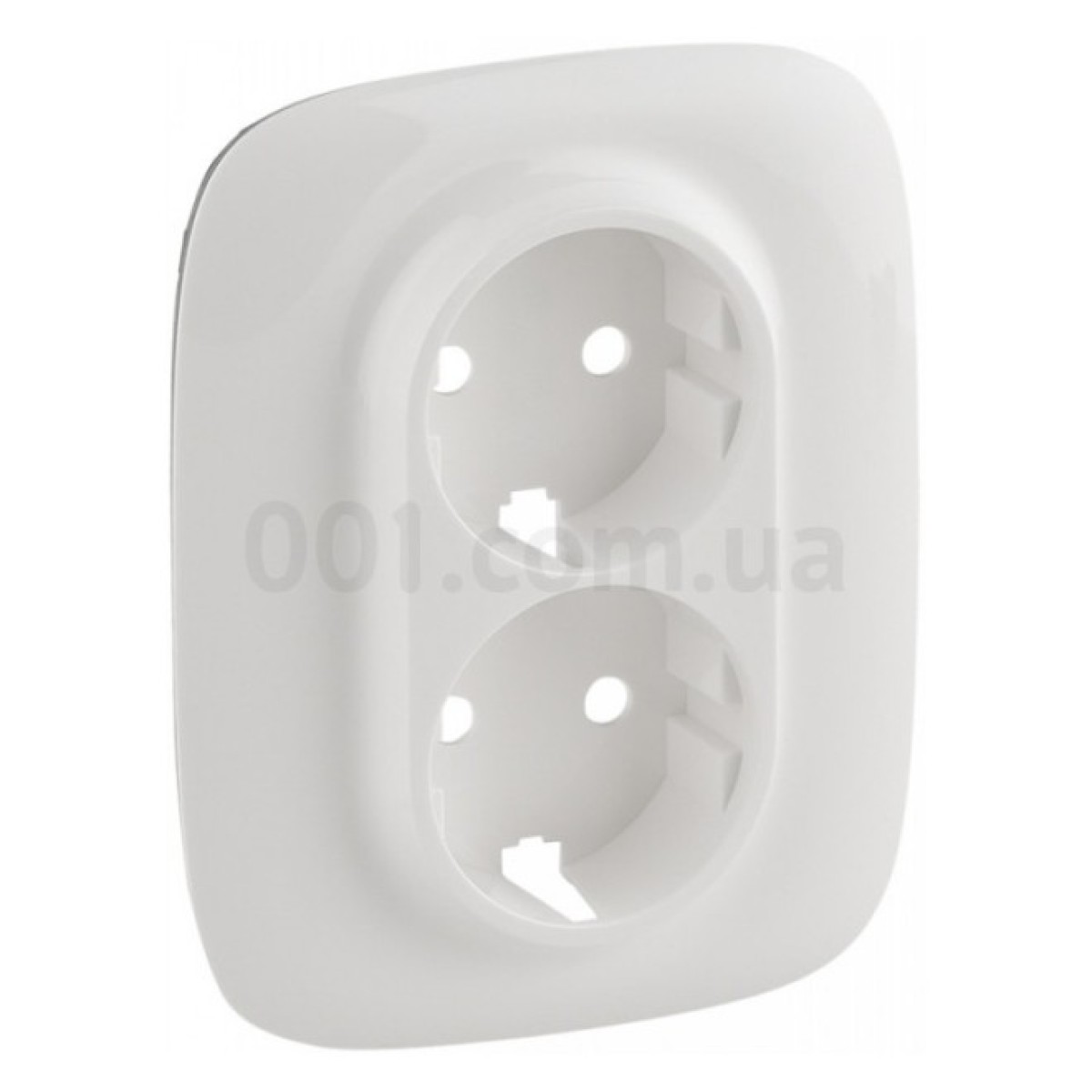 Лицевая панель двойной розетки с з/к Valena Allure белая, Legrand 256_256.jpg